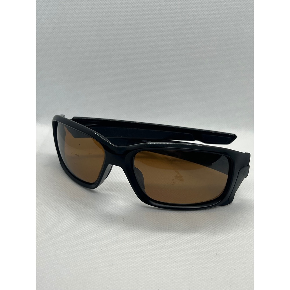 Oakley Straightlink Sunglasses Men's Black Frame Brown‎ Lens OO9331-1358